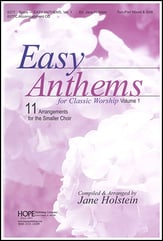 Easy Anthems for Classic Worship Vol. 1 SAB Choral Score cover